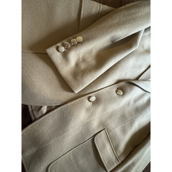 Vintage 1980s Bellamin 100% Pure Wool Camel Blazer Men’s 44 R• USA Made - Picture 3 of 14